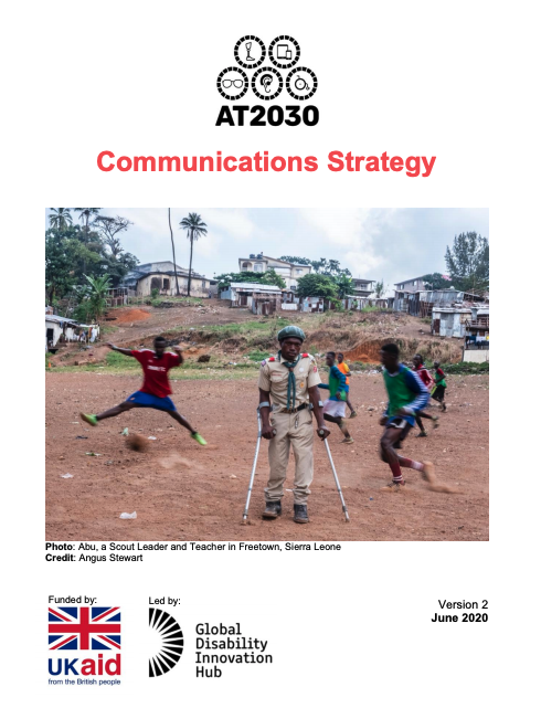 AT2030 Communication Strategy Cover Image
