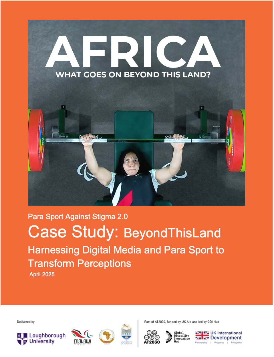 Cover page of report Cover Image