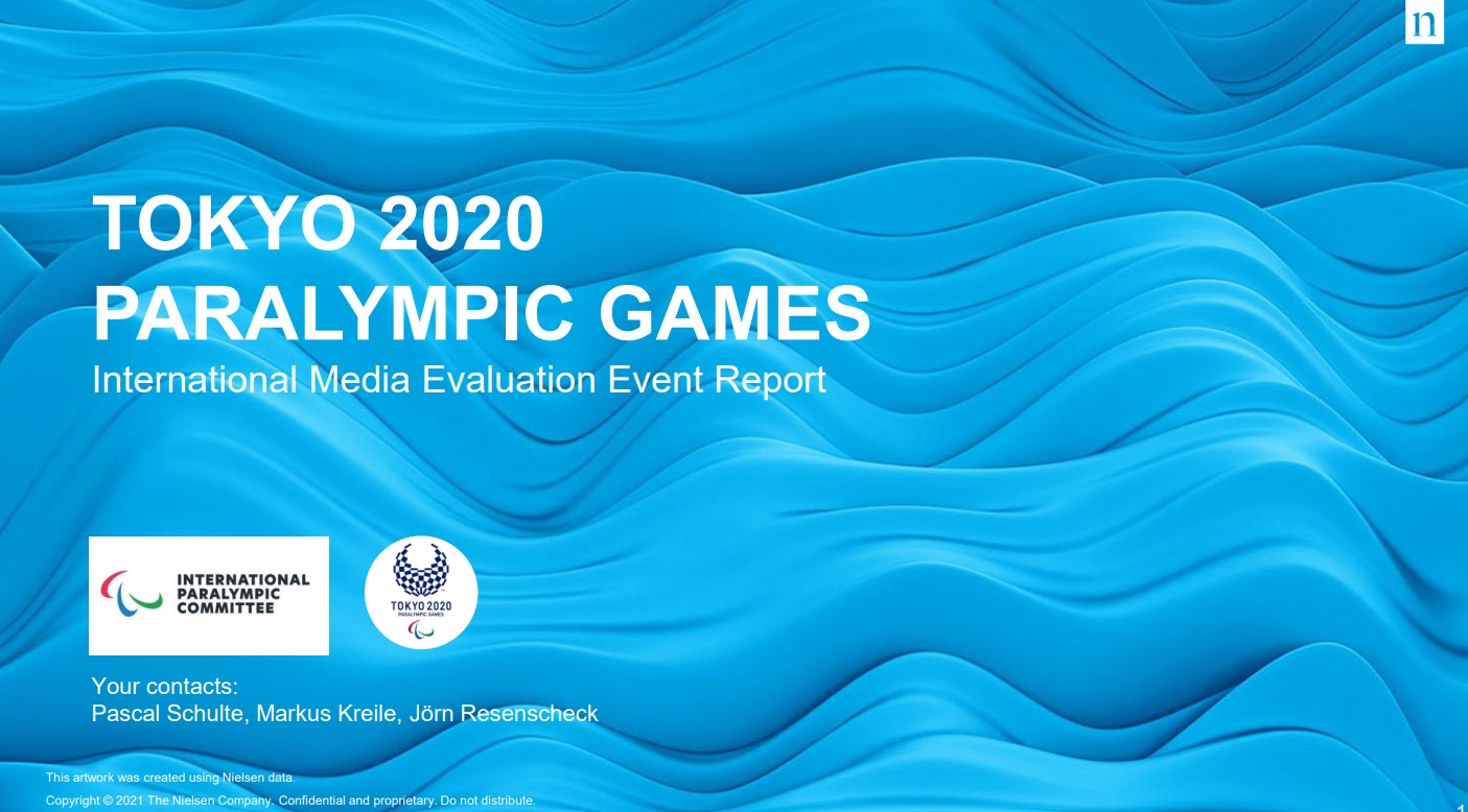 Image of the front page of the report - including the title and a blue wave styled background. Cover Image