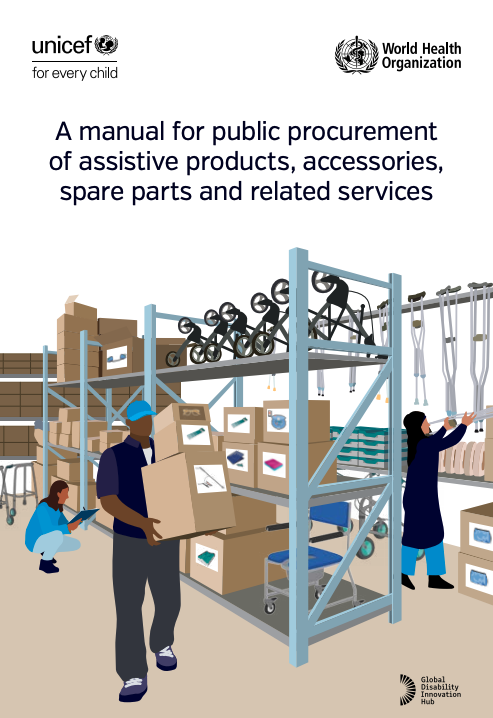 A manual for public procurement of assistive products, accessories, spare parts and related services Cover Image