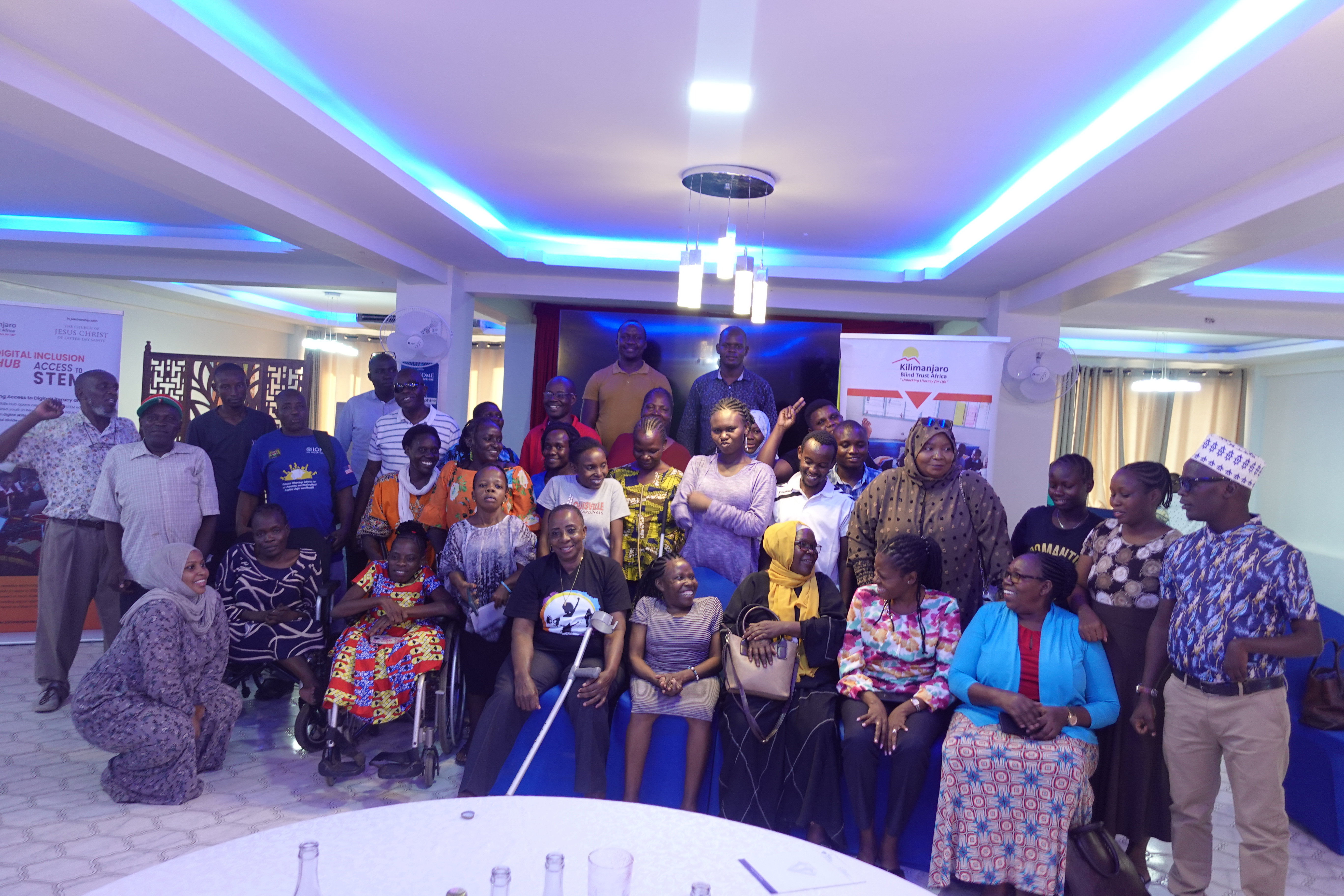 A group photo of one of the OPD meetings in Mombasa