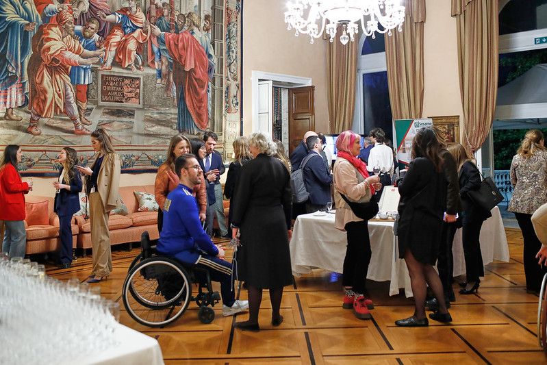 Drinks reception and networking