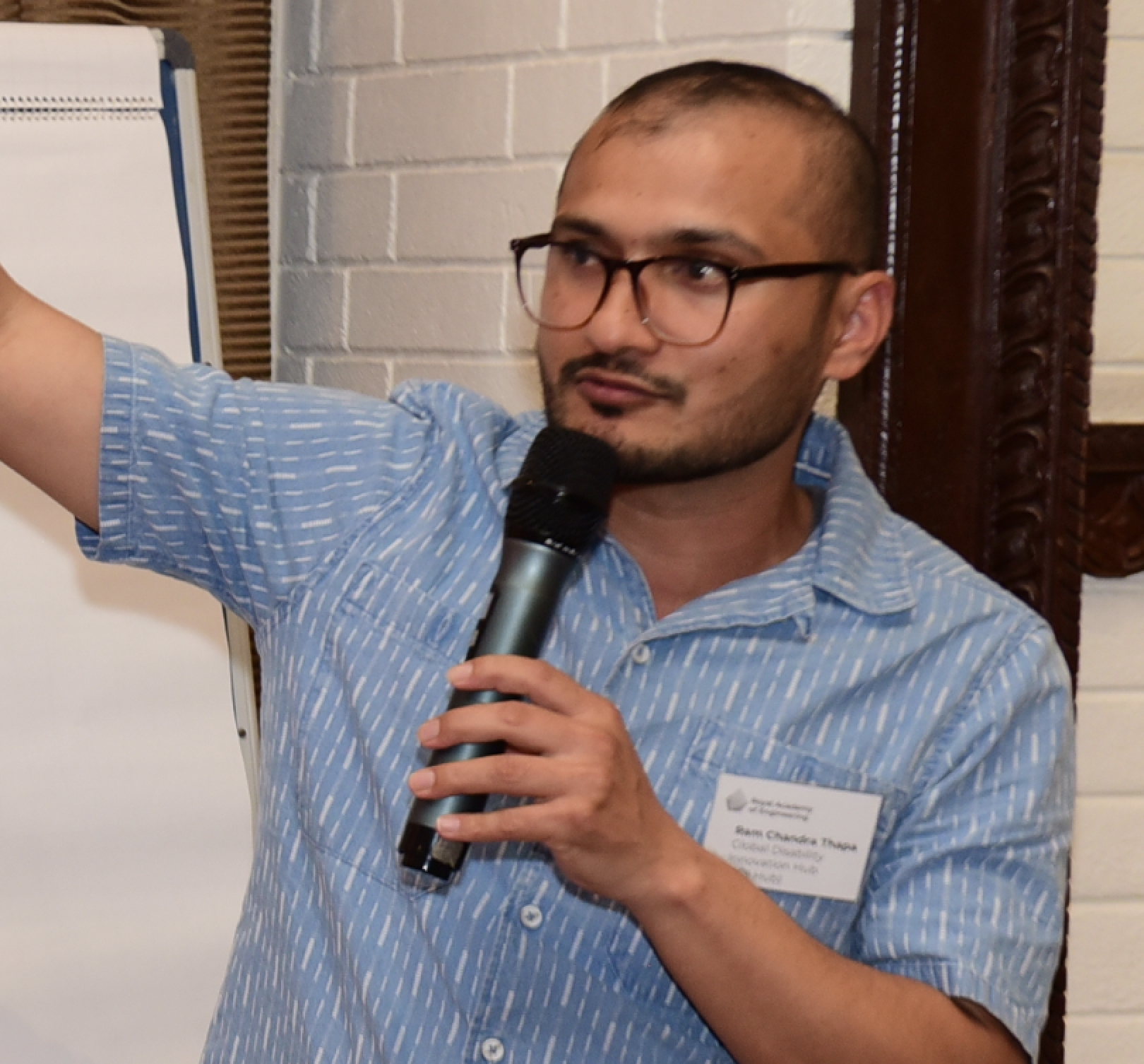 Portrait of Ram Thapa, Makerko International, Nepal