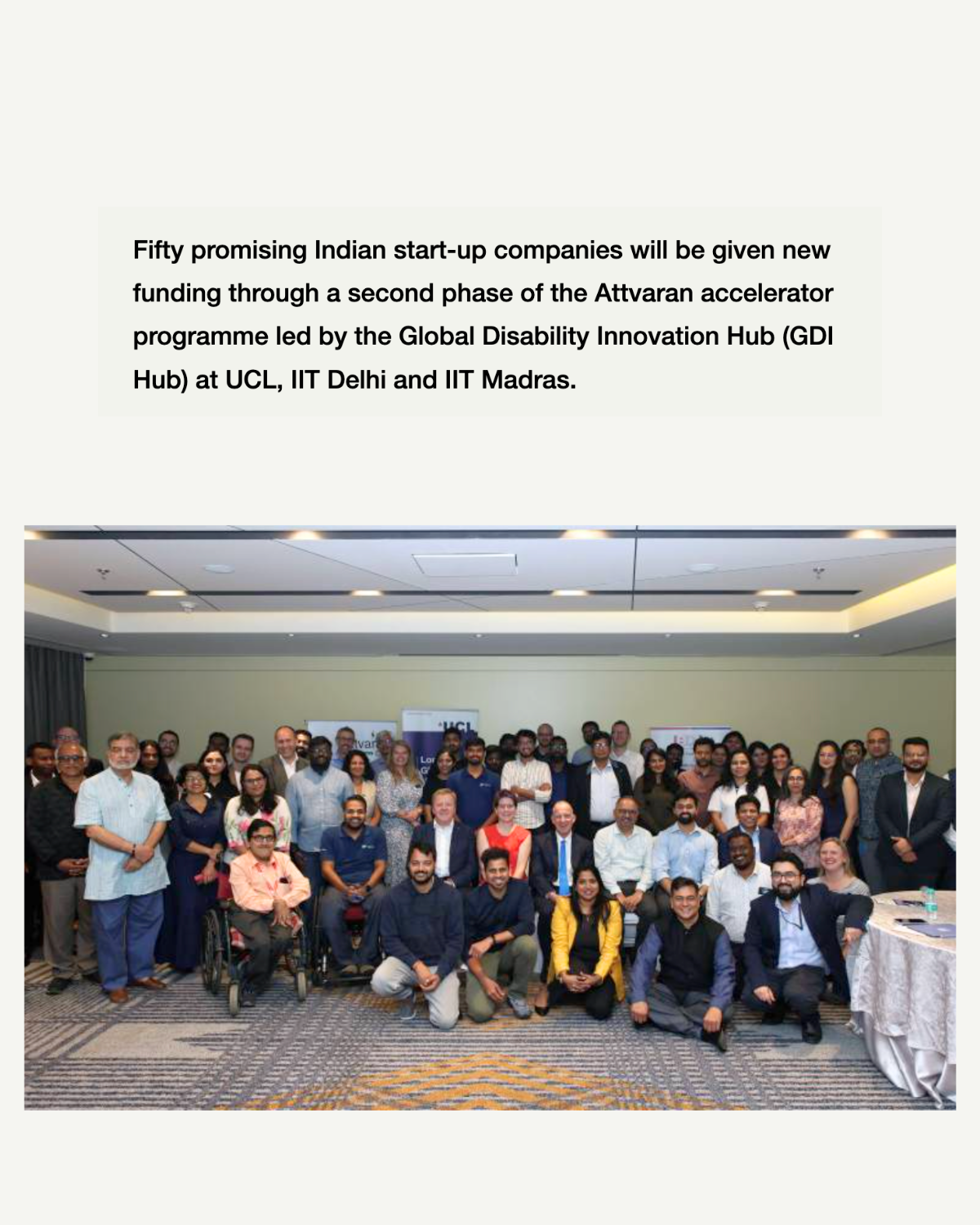 UCL and Indian partners posing for photo Cover Image