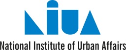 National Institute of Urban Affairs logo, it features the letters N I U A in blue text.